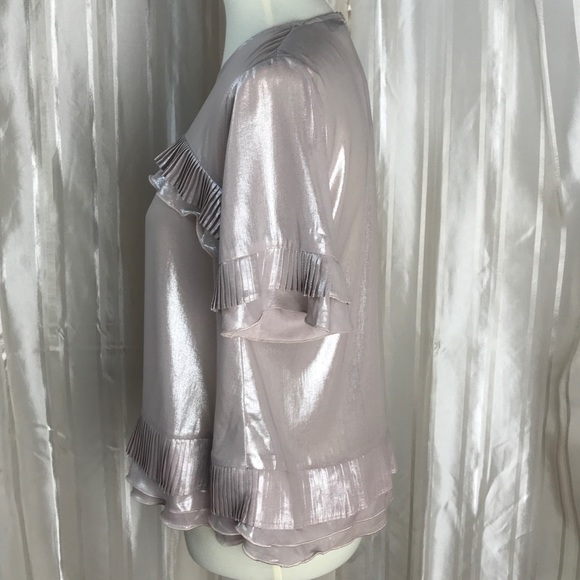 TOPSHOP Shiny Top - Picture 4 of 7